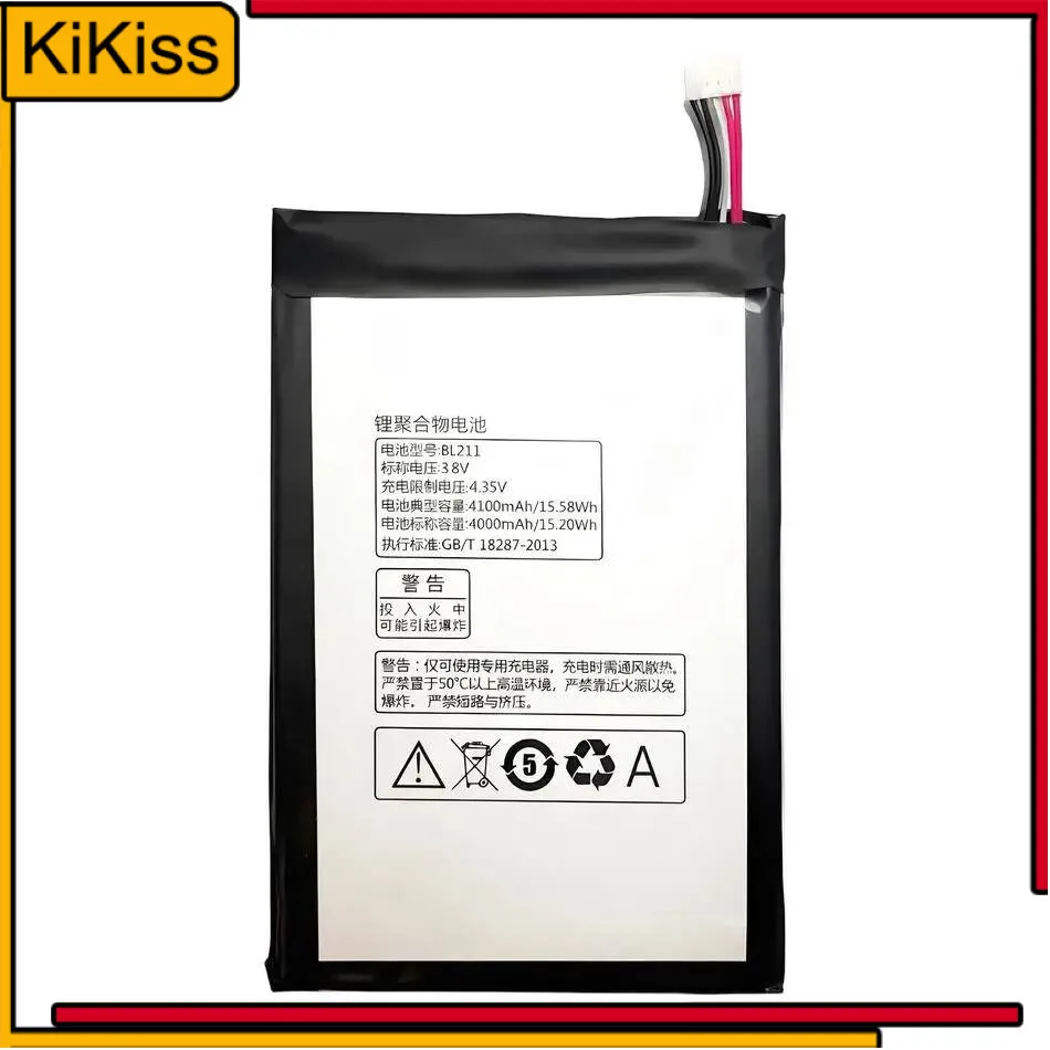 

Stable Reliable Replacement Mobile Phone Battery For Lenovo P780 BL211 4100Mah