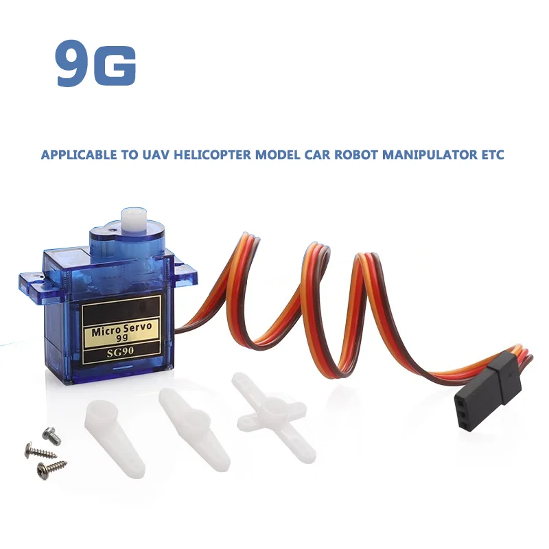 2/5/10/100 шт./партия SG90 мини 9G микро сервомотор для Arduino радиоуправляемая модель автомобиля Робот 6-канальный вертолет самолет управление DIY игрушки дроны