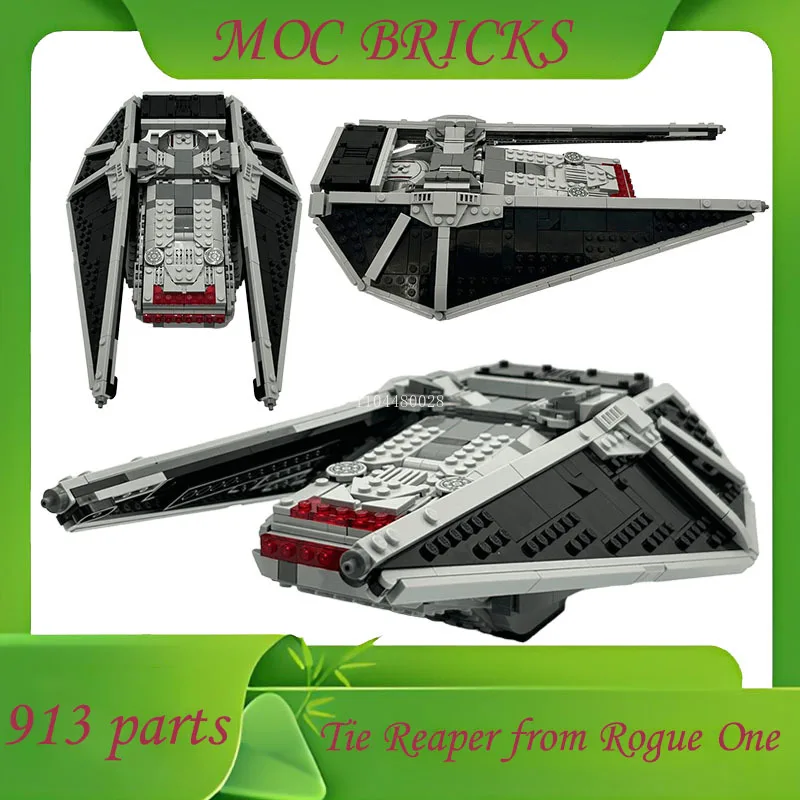 

Настроить 913, детали, галстук жнец от Rogue One, альтернативная модель MOC, творческие идеи «сделай сам», детская игрушка в сборе, головоломка, подарки на день рождения