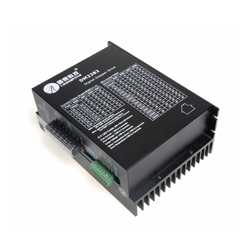 Leadshine DM2282 2 phase digital stepper driver for 110/130 stepper motor 2.2~8.2A work 80~220VAC replace MD2278 ND2278