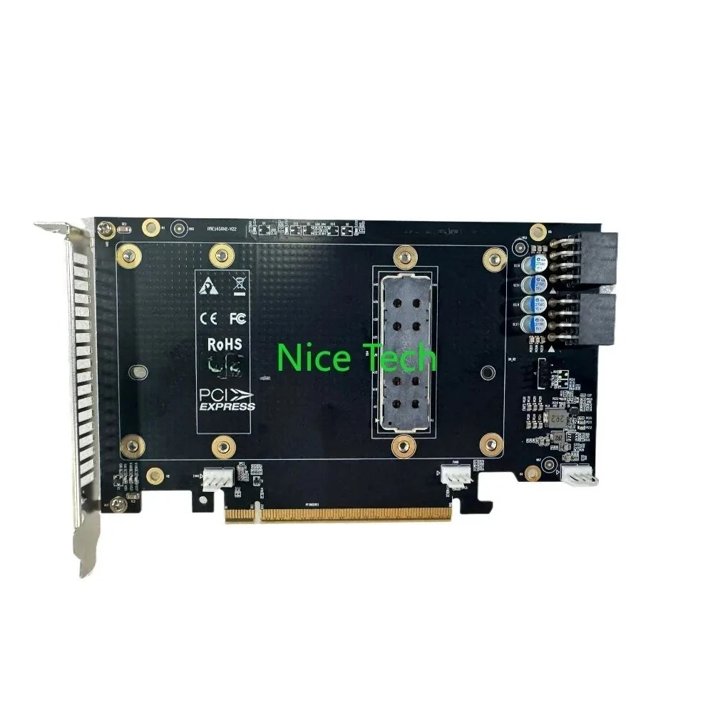 SXM2 To PCIE Adapter Board Supports  P100 V100 16GB 32GB w/bracket