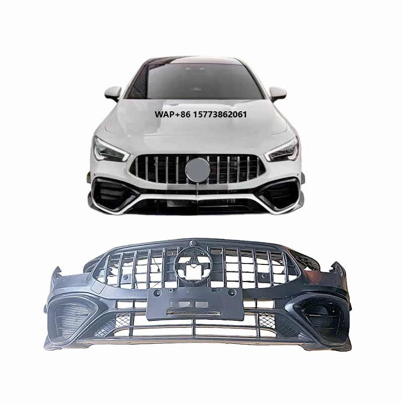 

2020-2023 for CLA118 Upgraded CLA45 AMG Front Bumper Package Brand New 1:1 High Quality