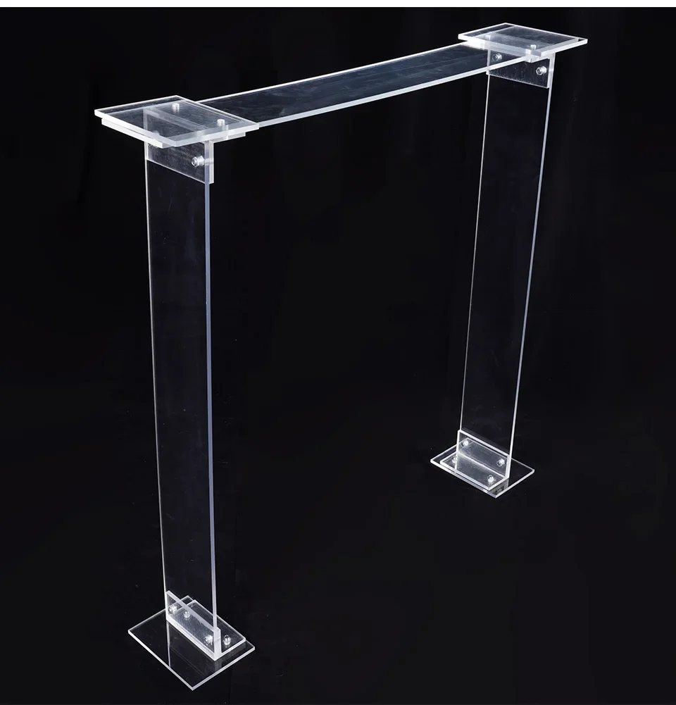 Transparent Acrylic Flower Stand Wedding Centerpieces For Tables Arrangement Floral Ball Event Accessories Window Display