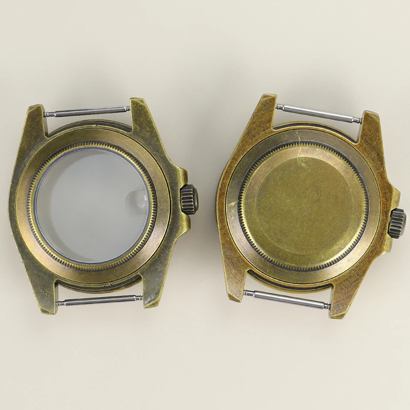 مناسبة لتعديل علبة الساعة NH35 316 من الفولاذ المقاوم للصدأ بإطار GMT وزجاج الياقوت المتوافق مع قرص 28.5 مم #5