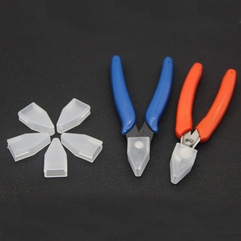2/5/10/20Pcs Universal 170 Diagonal Pliers Head Cover - Anti-Deformation Wear-Resistant Jaw Protector For Electronic Scissors