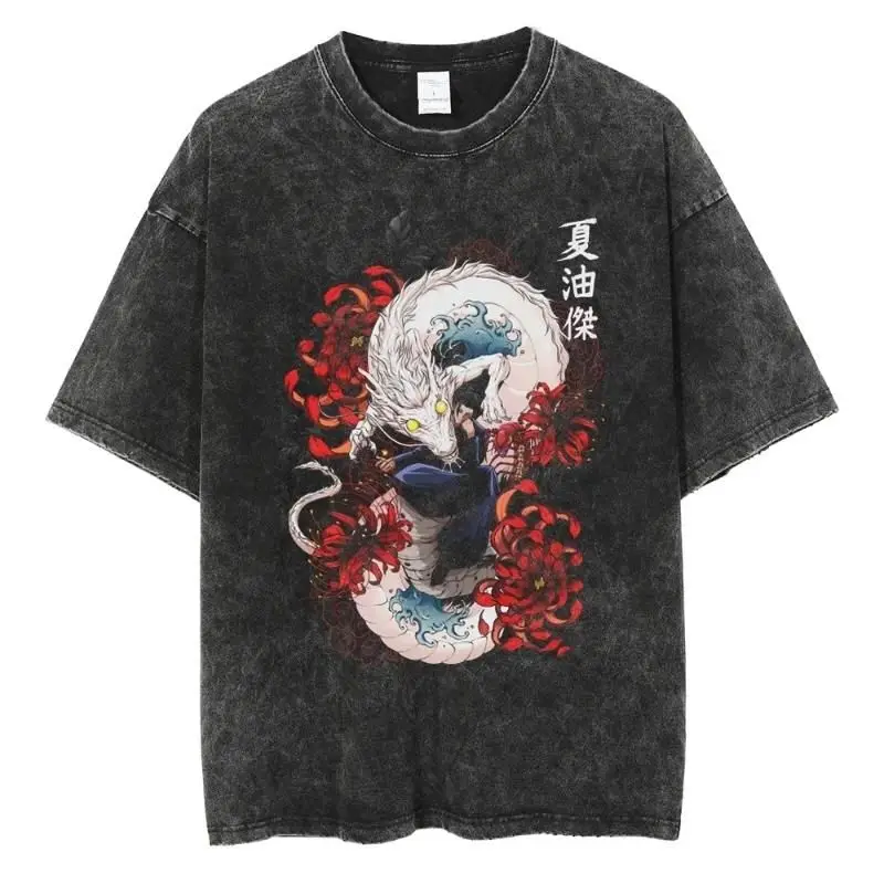 

Jujutsu Kaisen Characters T Shirt 2026 Summer Cotton Unisex Casual Streetwear Graphic Top Y2K Streetwear Trend