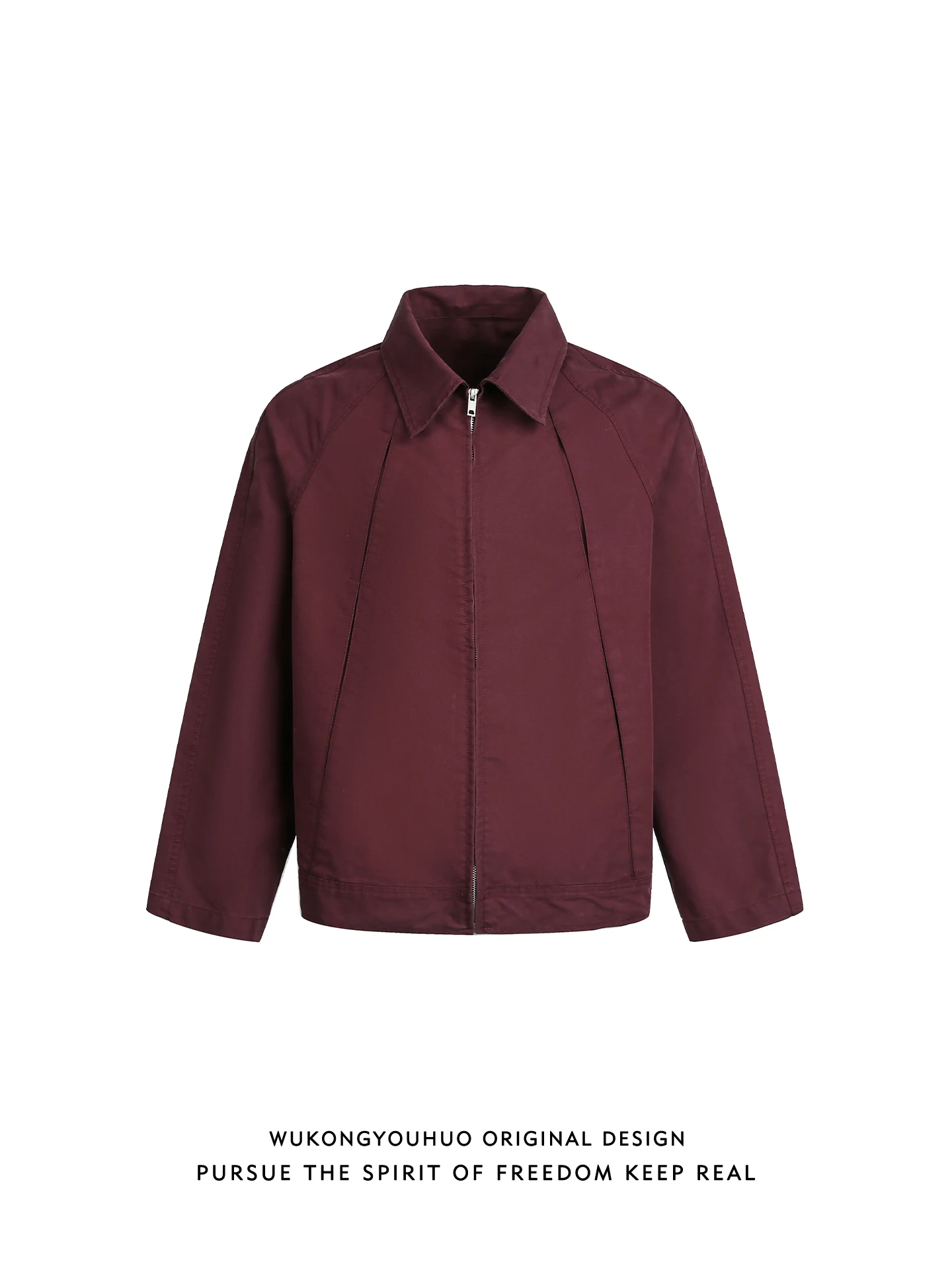 

Свободная куртка-бомбер с красным воротником и дизайнерскими вставками в американском стиле, молодежная хлопковая верхняя одежда для пар