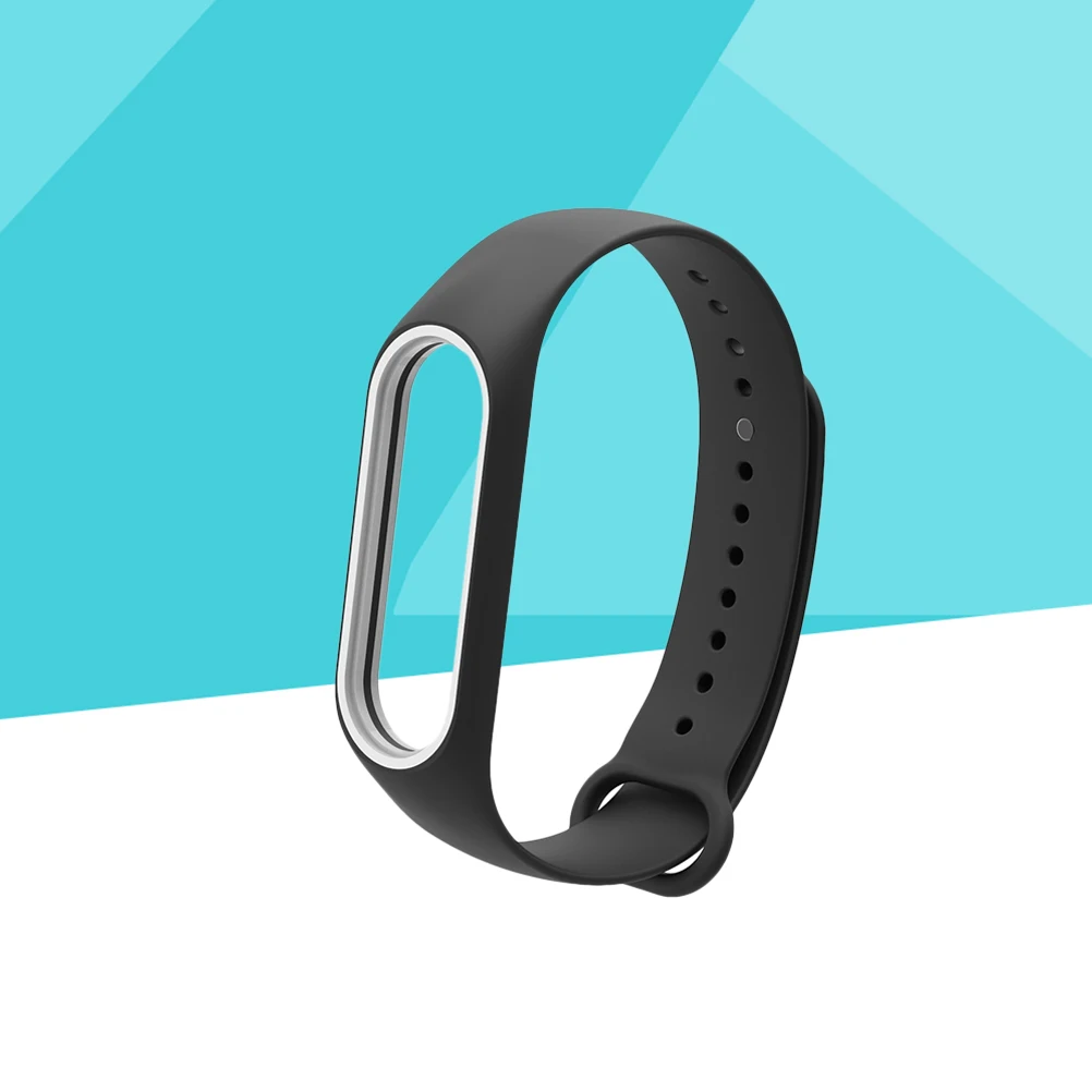

Silicone Wristband For 3 Smart Bracelet Replacement Adjustable Sea Color Fashion Accessory Protective Shell For Daily Wear