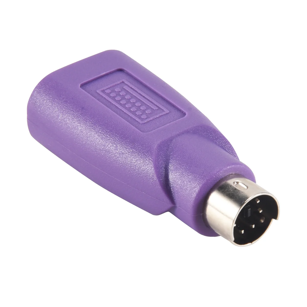 ABLJ Connettore da PS2 a USB, mini adattatore per mouse e tastiera per computer, convertitore per mouse e tastiera