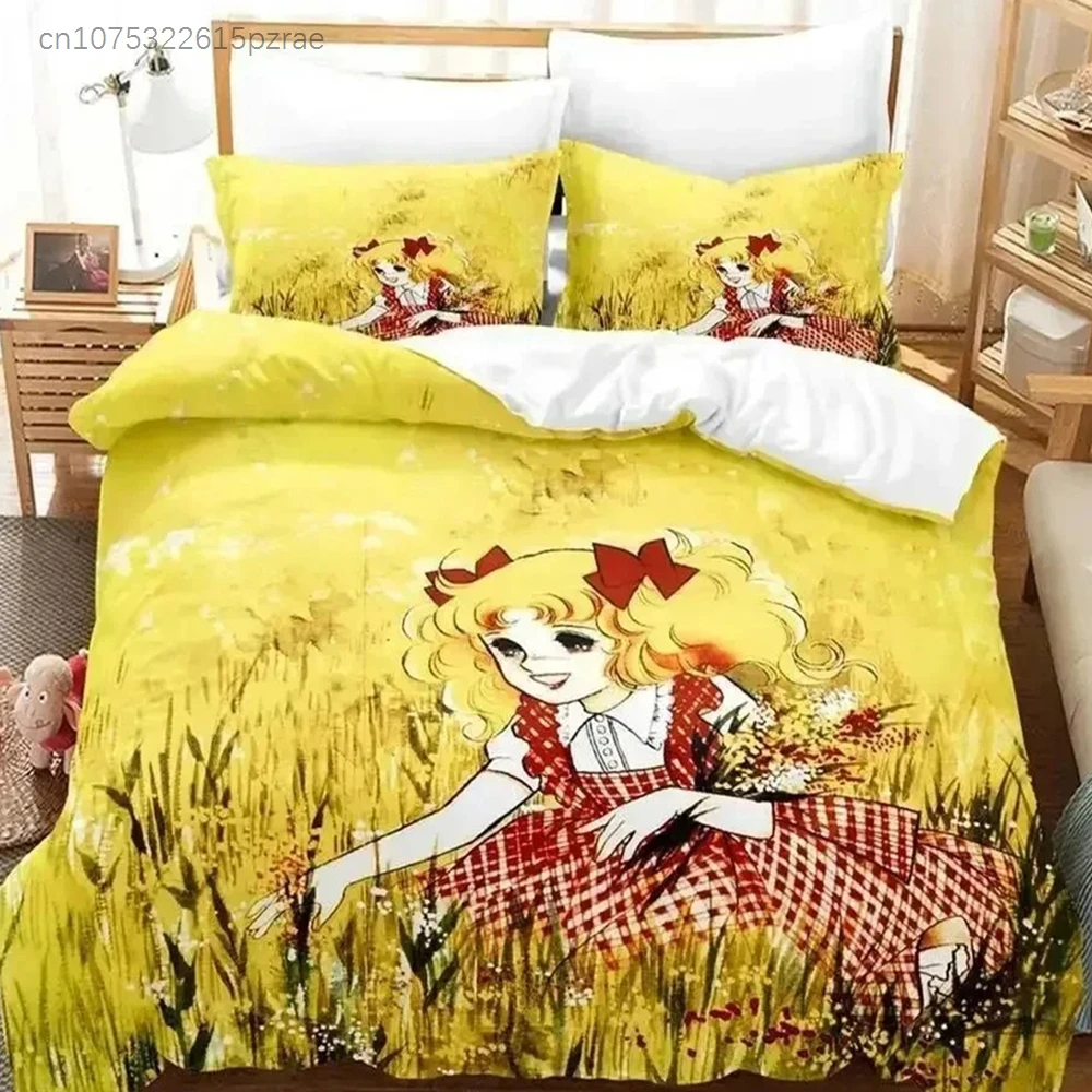 Manga Candy Bedding Set 3D Pri - Home Textiles Bedding review and price