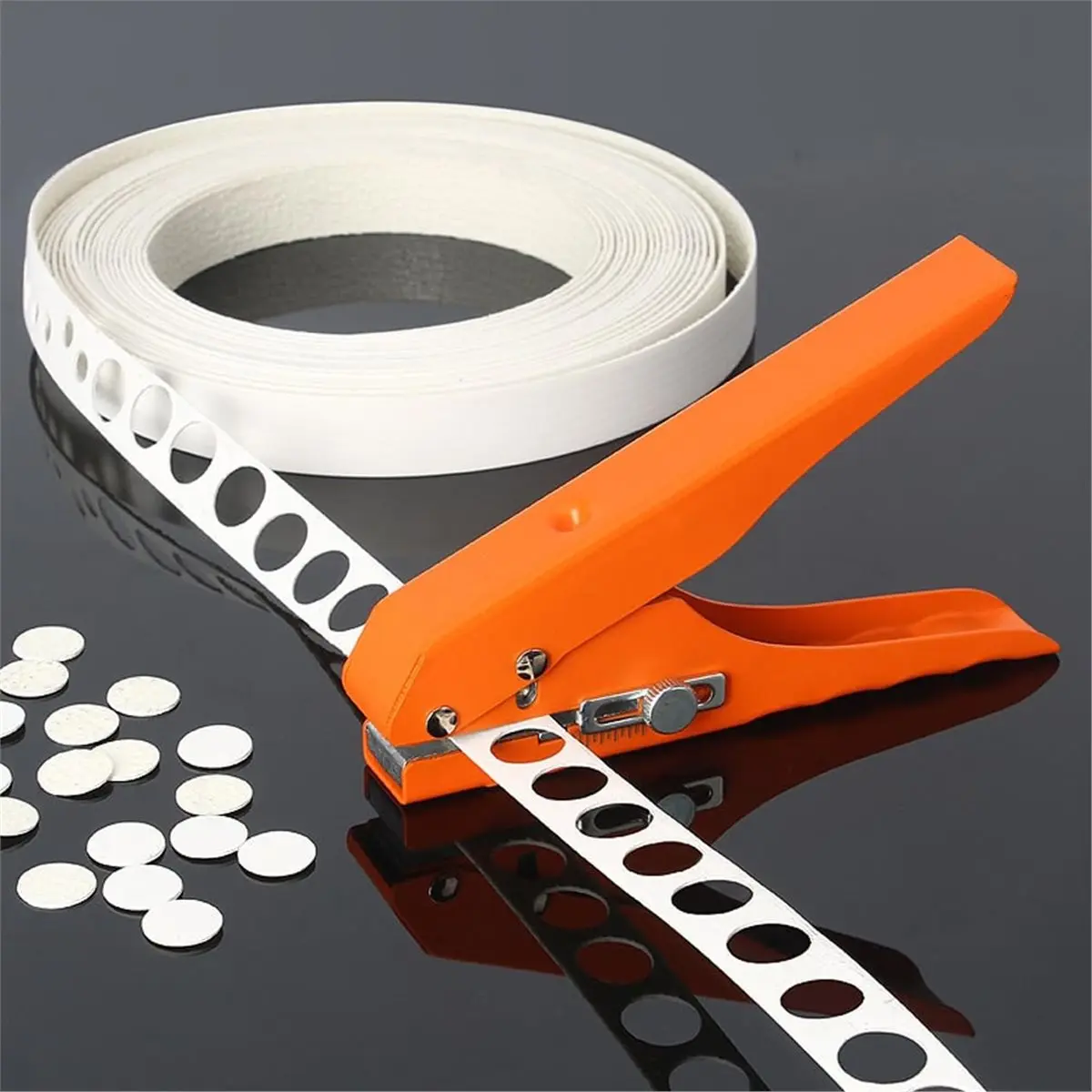 Best of 2026 8mm Handheld Puncher Cover Hole Punch Set with Countersink Drill for Photo Paper PVC Cards Edgebanding