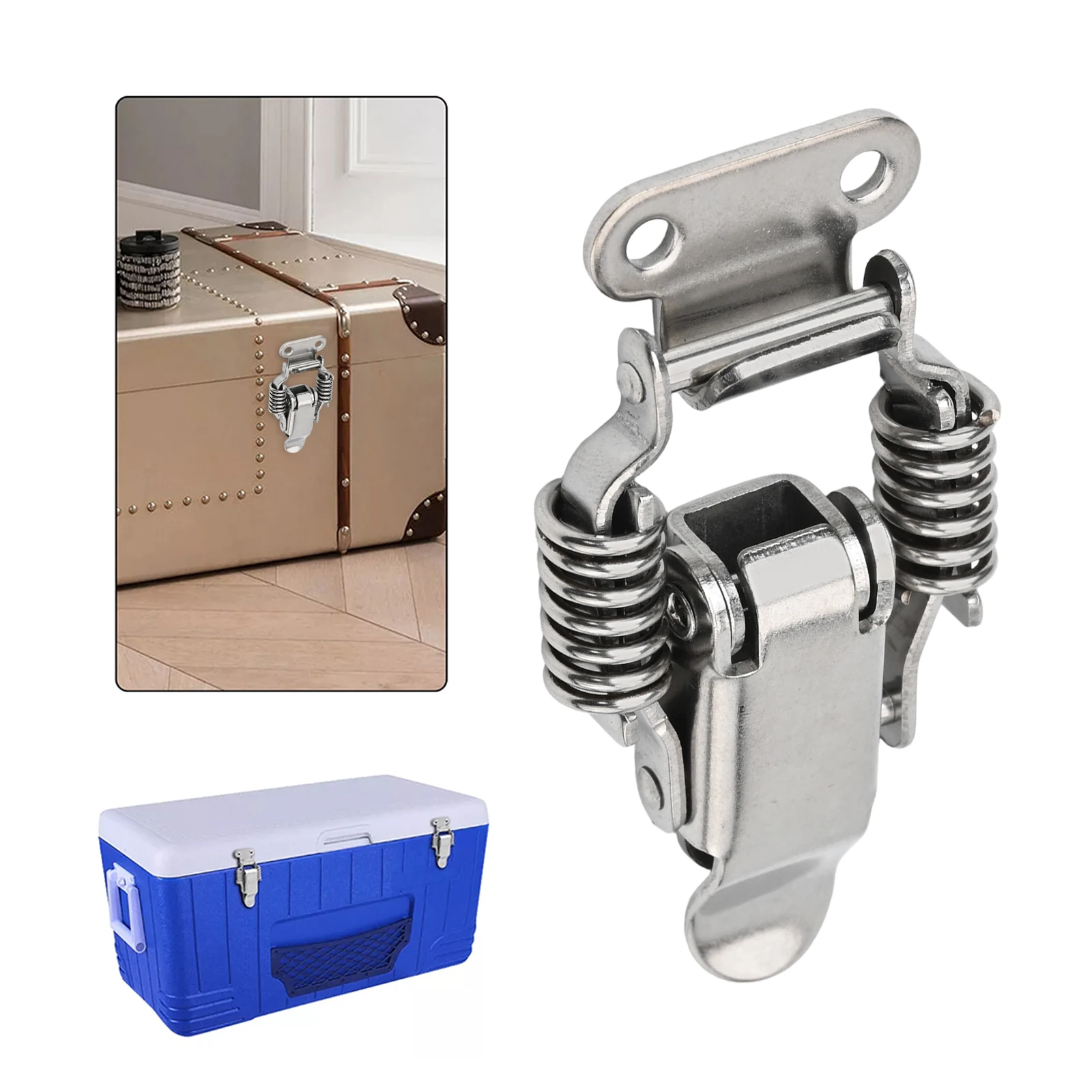Catch Clip Spring Loaded Clamp Compact Size Economical Choice Long-lasting Construction Secure Locking Mechanism