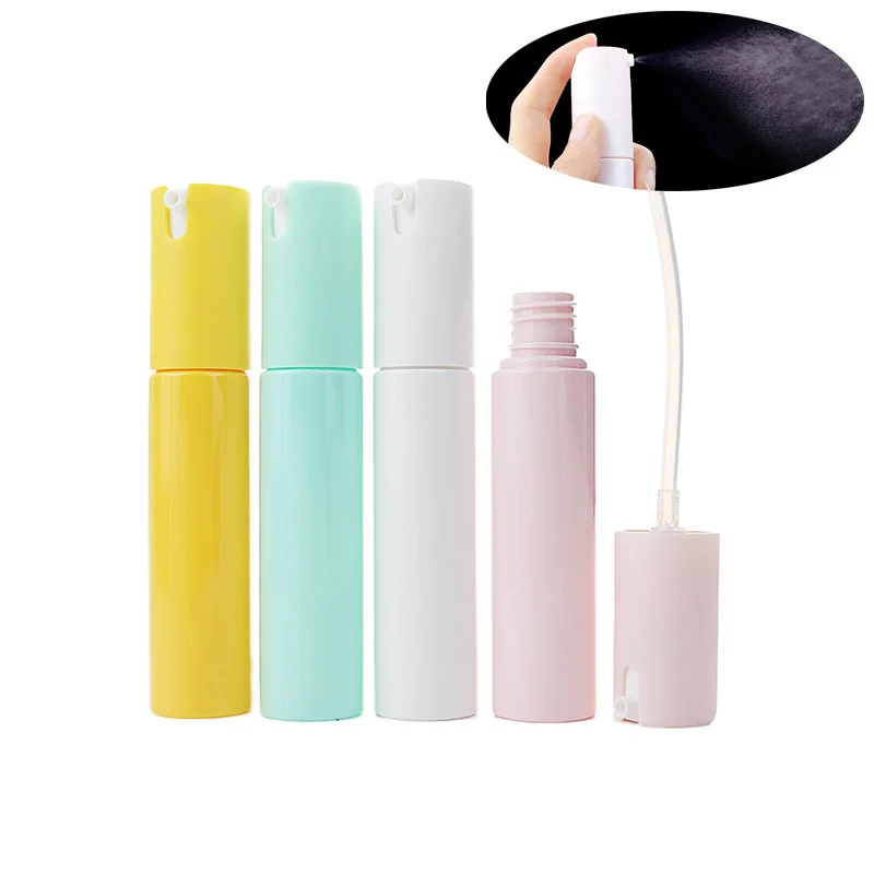 4/10Pcs Macaron Color Refillable Bottles 30ml Perfume Spray Bottle Atomizer Cosmetic Empty Plastic Spray Bottle Travel Dispenser