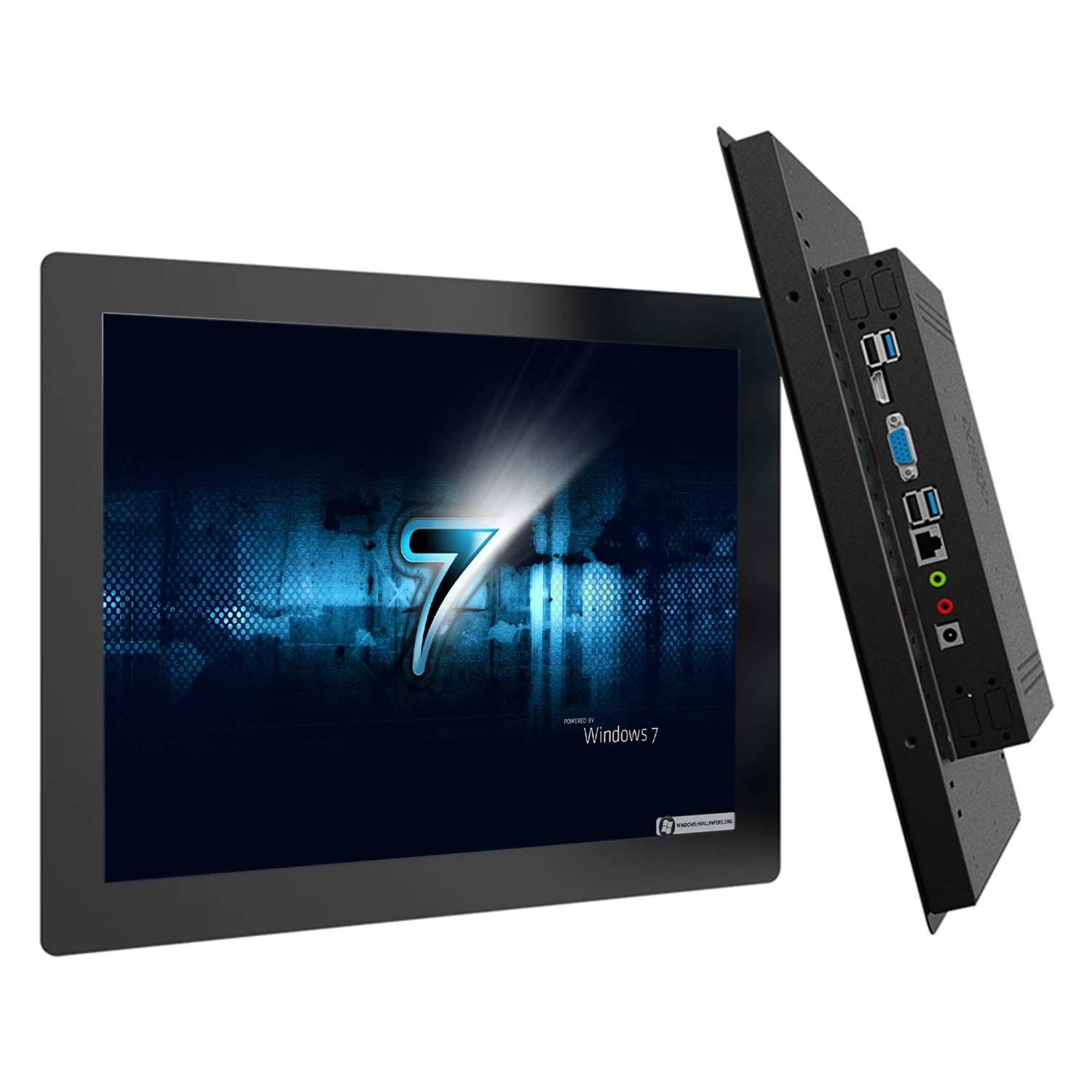 

23,6-дюймовый промышленный мини-компьютер «все в одном» панель ПК с резистивным сенсорным экраном WiFi Core i3-5010U для Win10 Pro 1920*1080