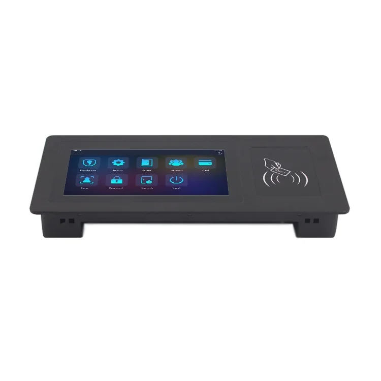 7 Inch Wireless Wifi Door Apartment Smart Access Control System With Nfc Rfid Fingerprint Scanner Touch Screen