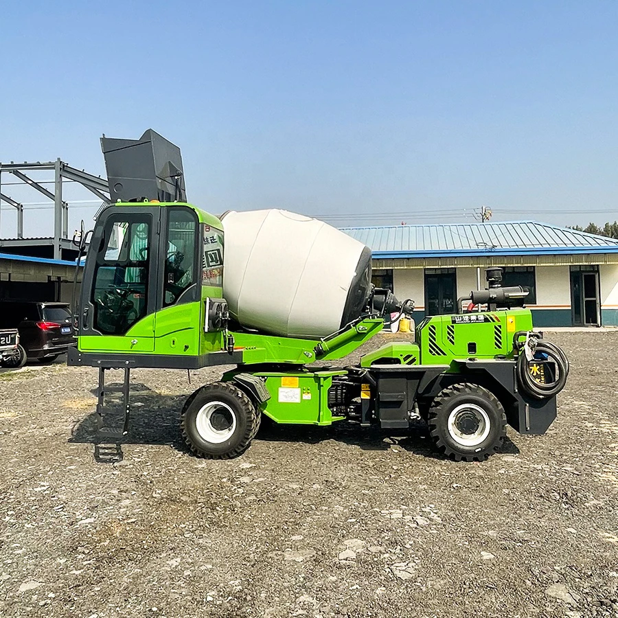 On Sale 1.8m3 CE ISO 4X4 Small - Concrete Mixer Small recension och pris