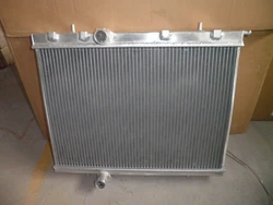 2 Row Aluminum Radiator For 1999-2008 Peugeot 206 GTI / RC 180 2000 2001 2002 2003 2004 2005 2006 2007