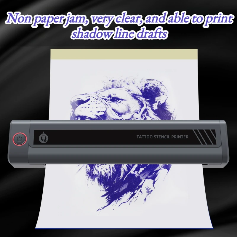 Portable printer Bluetooth tattoo printer tattoo supplies professional hand drawing copying machine home small tattoos printers