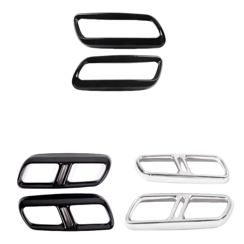 For 23-24 Range Rover Sport tail throat decorative frame four exhaust pipe cover appearance accessories