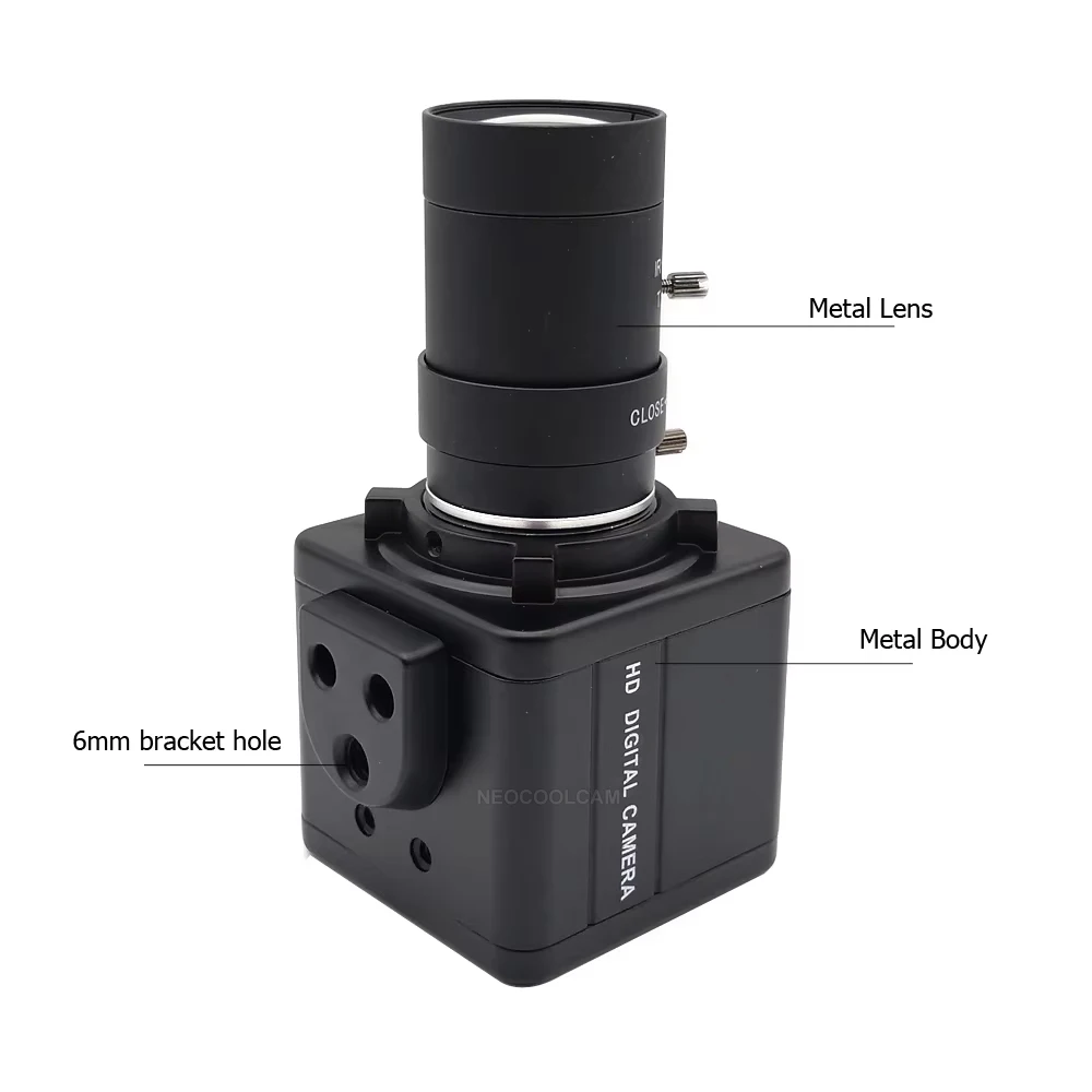 産業用USBWebカメラ,バリフォーカル,固定CSレンズ,otg,uvcプラグアンドプレイ,高速,4k,8mp,30fps, 2k,4mp,f5253,imx415