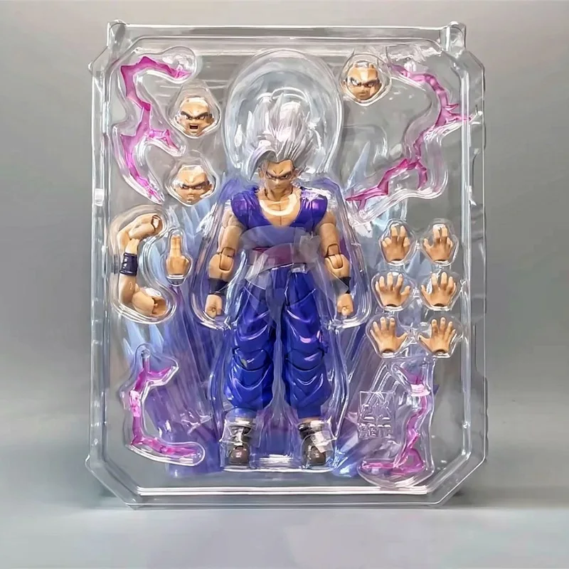 Dragon Ball periférico doméstico Shf bestia limitada Gohan articulaciones figuras móviles juguetes geniales modelos de batalla adornos de escritorio regalos