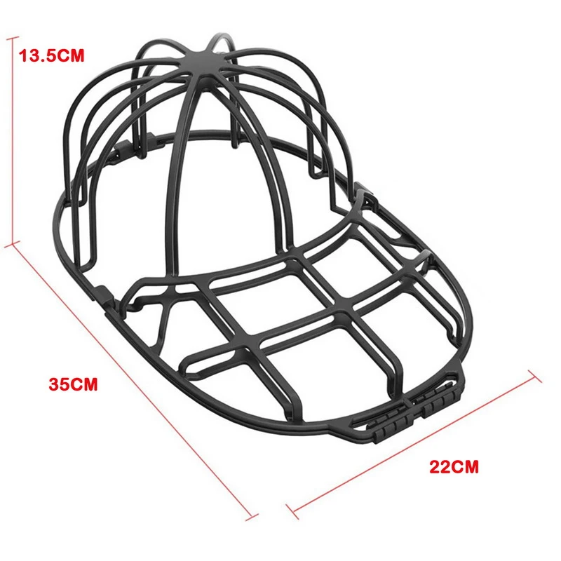 Chapéu arruelas boné de beisebol produtos de limpeza apto para adulto criança s hat washer frame gaiola armazenamento tampa protetor cremalheiras