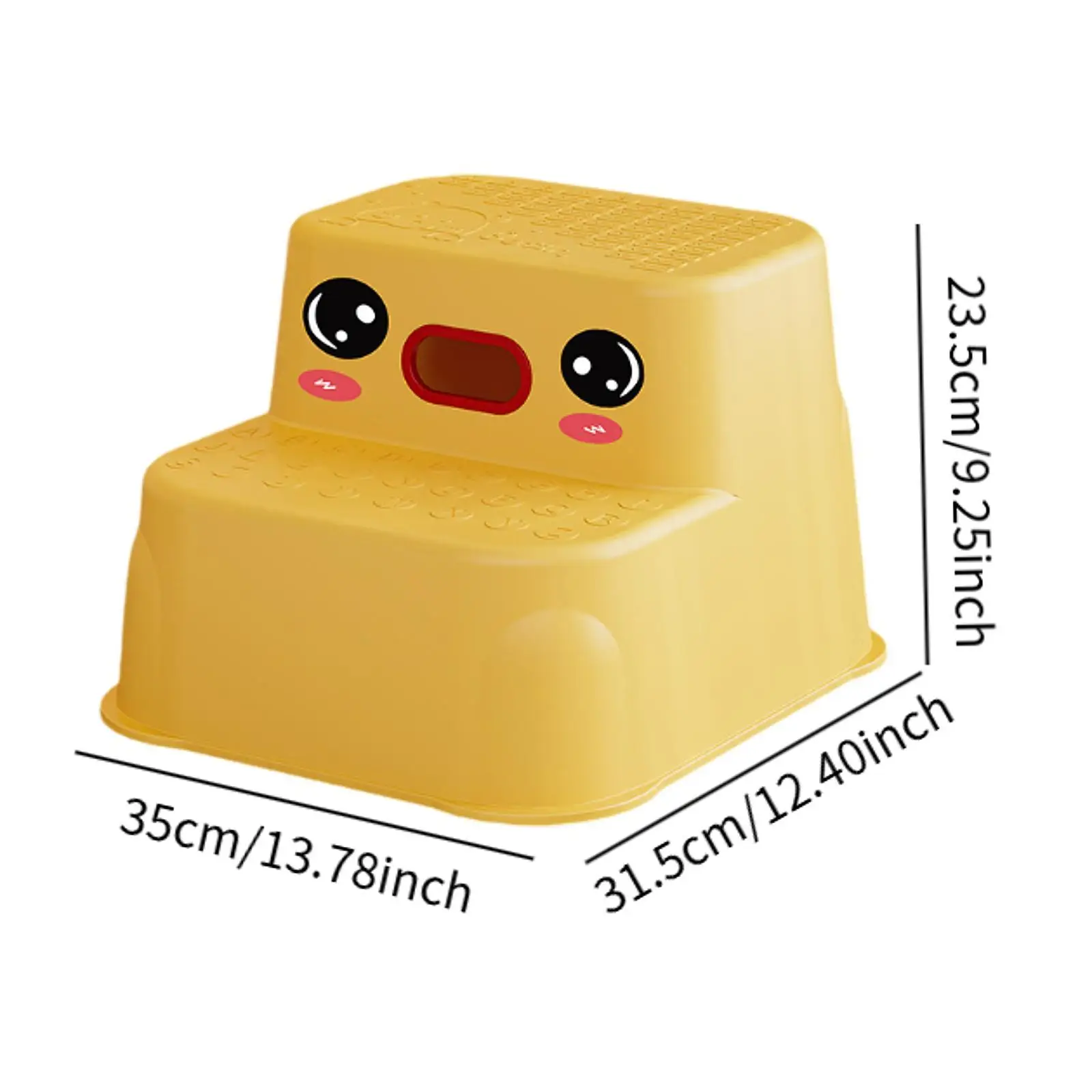 Cartoon Step Stool Two Step Stool for Living Rooms Read Books Guest Rooms