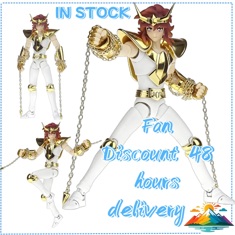 

[In Stock] MMD "Hero Legend" Mythical Fabric, Golden Andromeda - Cartoon/Manga-style Knight Costume - Collection Gift