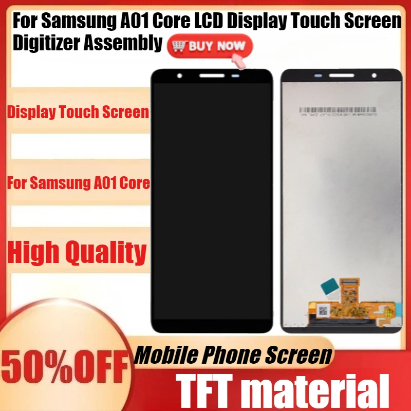 

New TFT High Quality For A01 Display For Samsung A01 Core LCD Display Touch Screen Digitizer Assembly