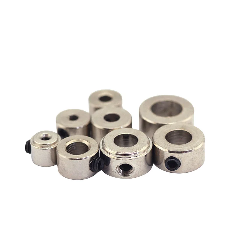Model Airplane Accessories Copper Wheel Gear Wheel Fixed Shaft Clamp Remote Control Model Airplane Metal Wheel Lock Accessories