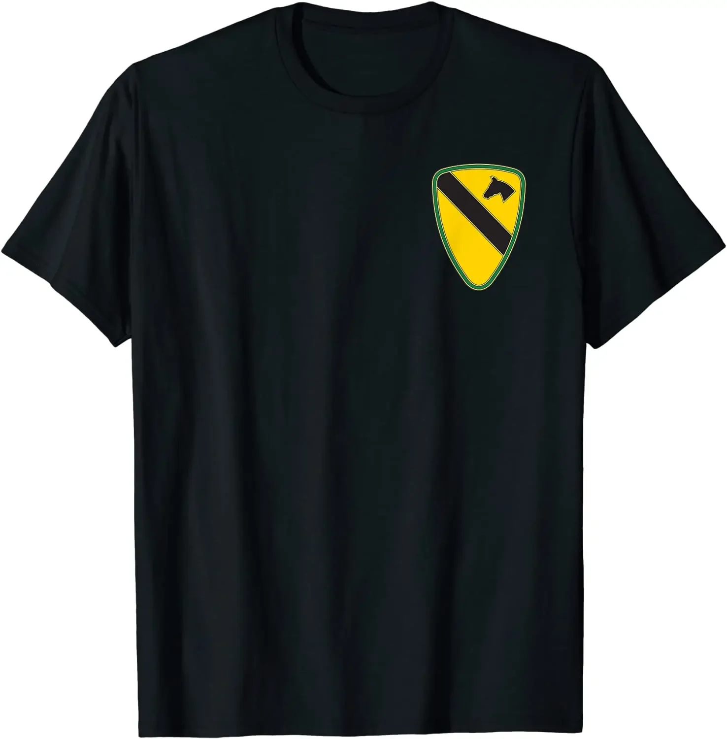 US Army 1st Cavalry Division Men T-Shirt Short Sleeve Casual 100% Cotton O-Neck Summer Tees