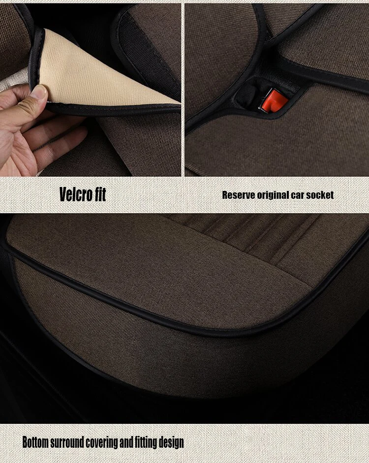 

The Car Linen Seat Cover Is Suitable For Malibu, Lefeng, And Cruze, With Full Surround Comfort And Breathability