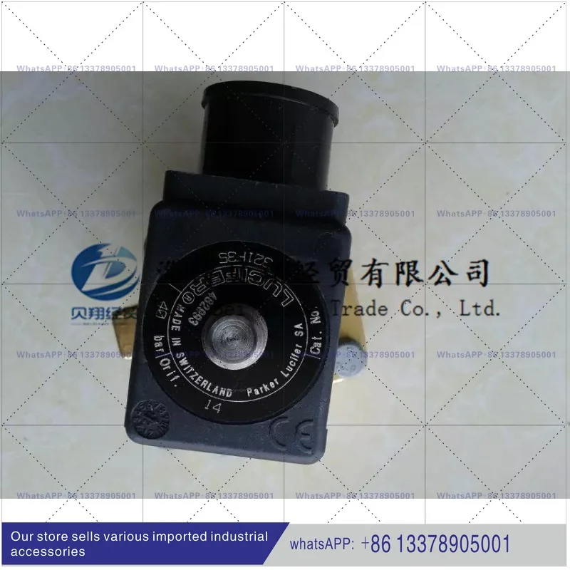 Valve for high pressure solenoid valve blow molding machine 321F35-2995-4818653D/481865C2