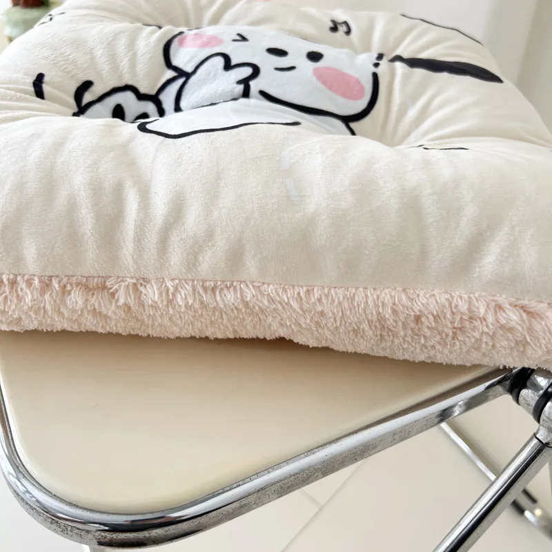 Cute Sanrio Cinnamoroll Cartoon Cute Cushion Office Chair Hip Cushion Dormitory Chair Pillow Summer Classroom Cushion Kids Gift