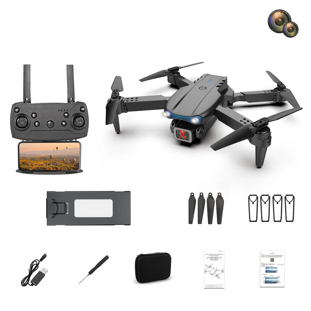 Unmanned Aerial Vehicle High Clear Aerial Photography Four Axis Aircraft Toys For Kids Remote Control Aircraft