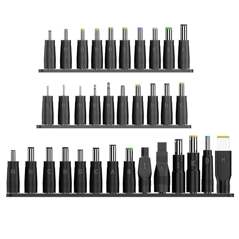 New 34 8 pcs/Set 5.5x2.1mm Multi-type Male Jack for DC Plugs