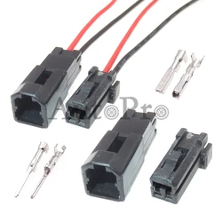 Juego de cables de cableado para altavoz de coche, enchufe con Terminal, conector automático sin sellado para Mazda, 2 agujeros, 174056, 2, 174057