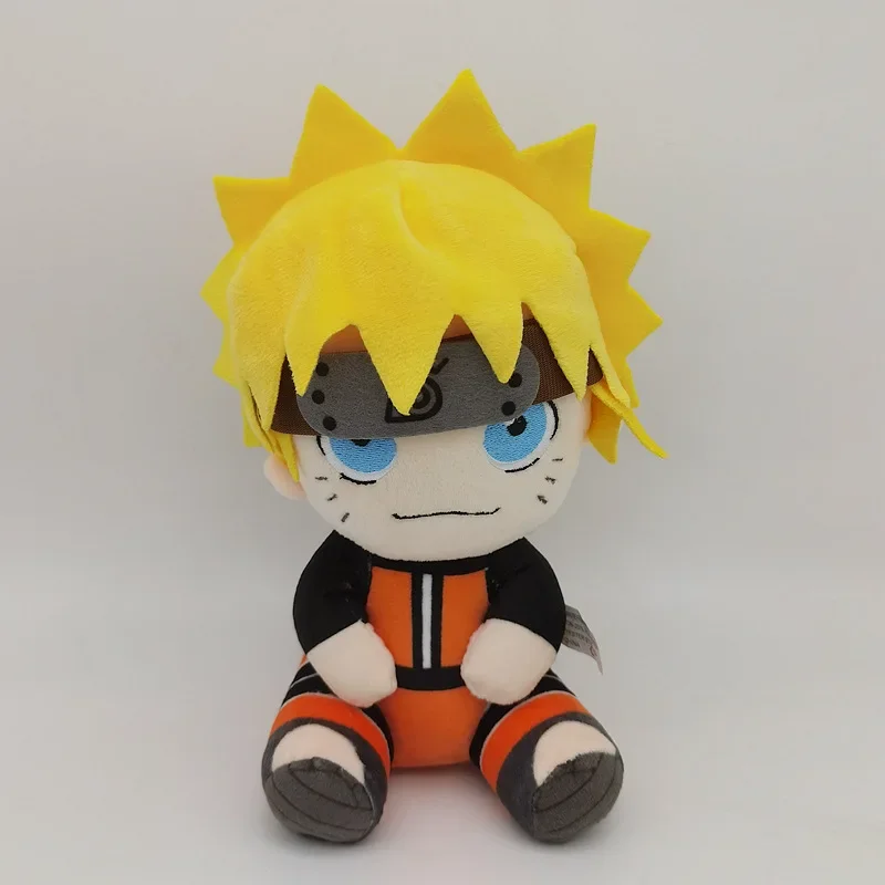 2024 New 20cm Kawaii Naruto Konoha Ninja Doll Kakashi Naruto Gaara Cute Stuffed Plush Toy Children's Birthday Gift ChristmasGift