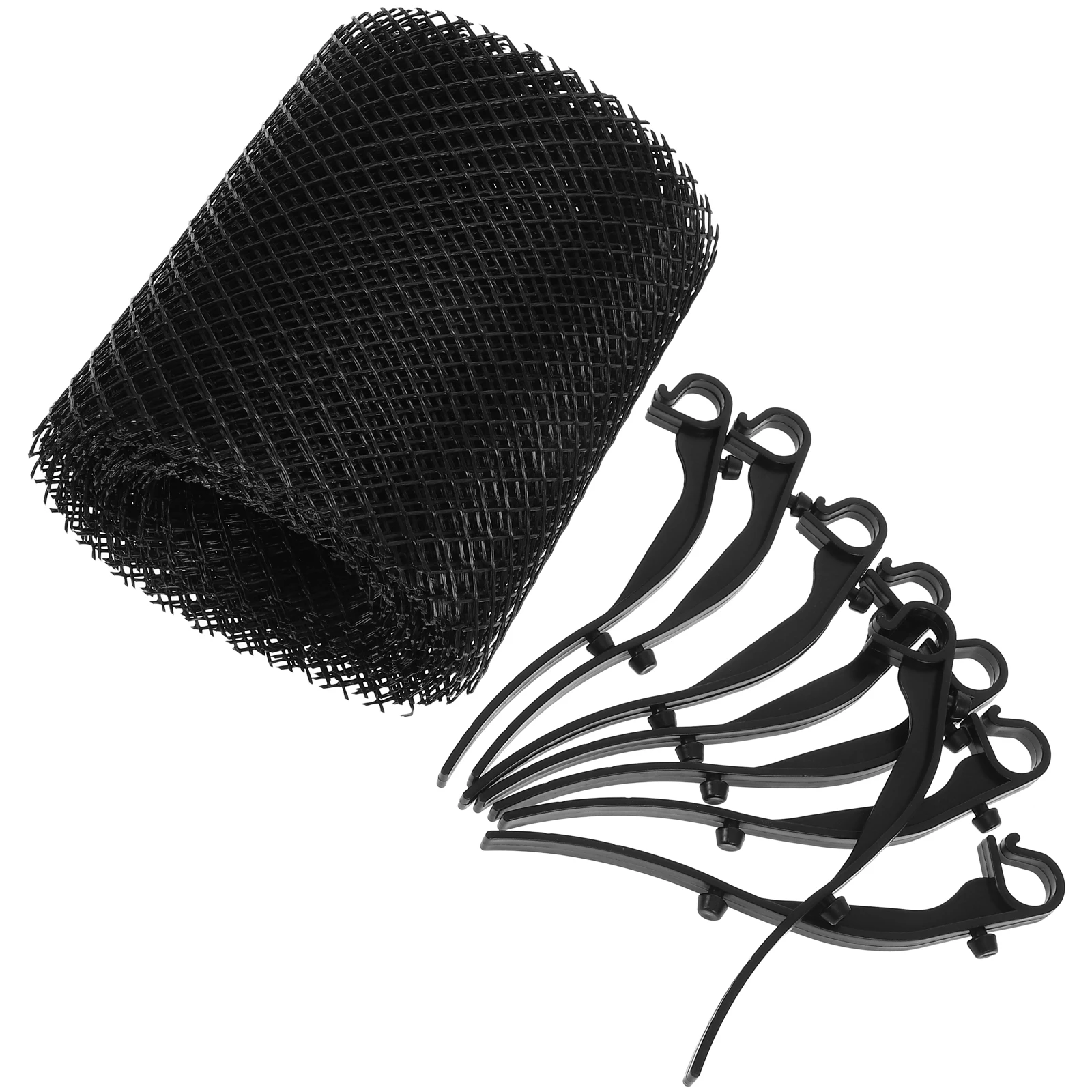 

Drain Gutter Cover Mesh Guard Replacing Screen Leaf Protection Woven Wire Gutter Screen Tool Parts PE PP Material