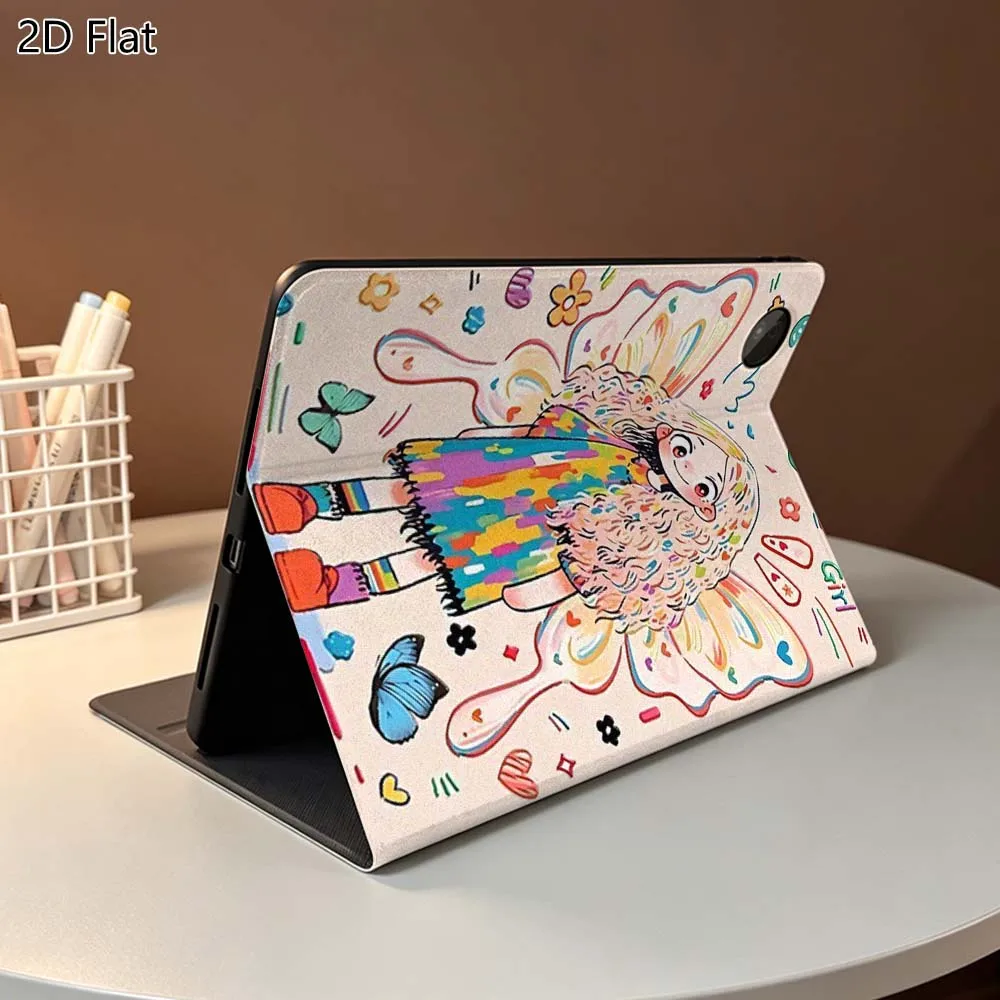 Cartoon Gogart Girl For Lenovo Xiaoxin Pad Pro Tab K11 K10 Y900 3rd Y700 P11 P12 11.5 12.7 8.8 Inch Tablet Case Gift