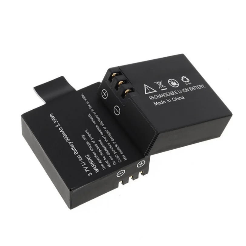 3.7V 1050mAh PG1050 Li-ion Battery for SJCAM Sport Action Camera SJ4000 SJ5000 SJ6000 WIFi For EKEN H8 H9 H9R H8R H5S H6S W9
