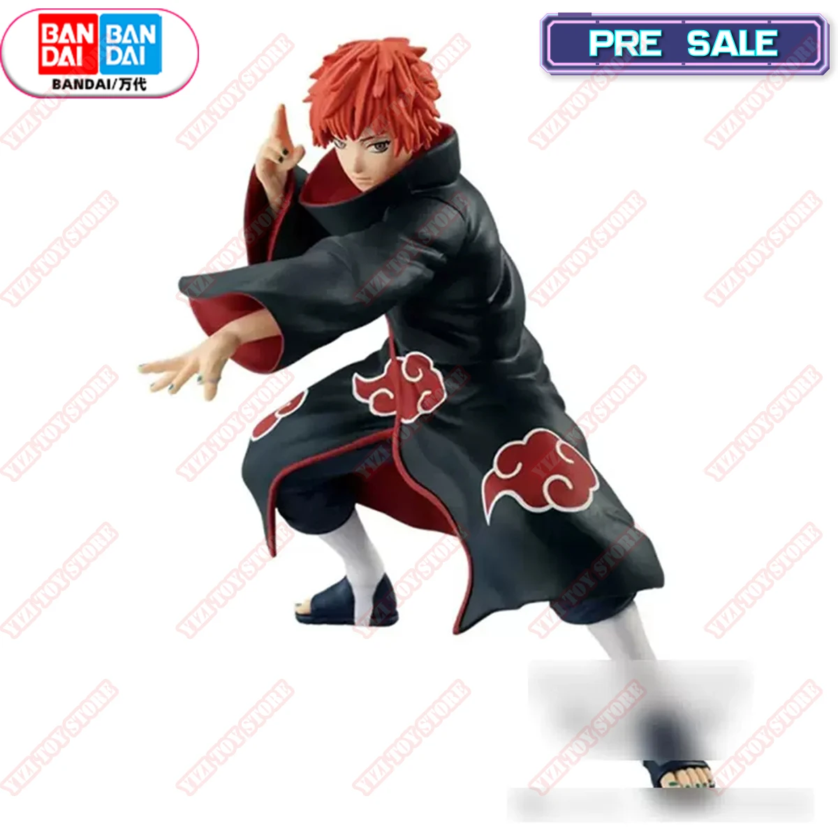 Bandai Original Banpresto NARUTO Vibration Stars VS Akatsuki Sasori Anime Figures Action Model Toys