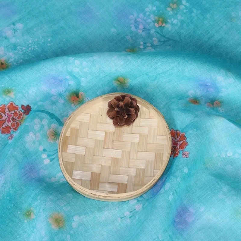 

Fashion Ramie Fabric For Clothing Sewing Durable Thick Linen Cloth Home Decor linen material printed cotton linen fabric 2026