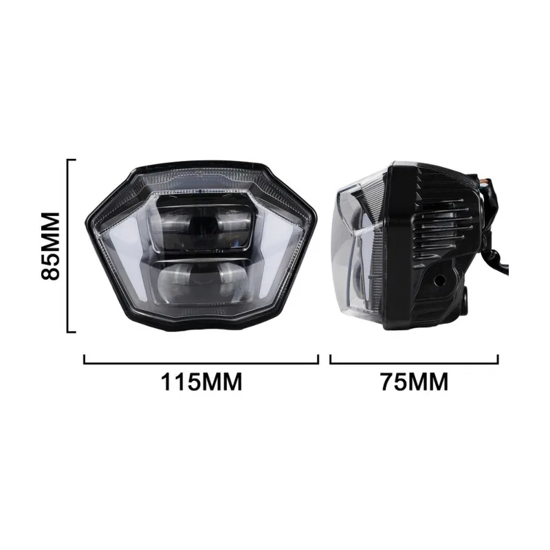 A11M-LED Headlight Assembly Lamp For Sur-Ron Ultra Bee Electric Dirt Bike Light Modification Accessory Parts