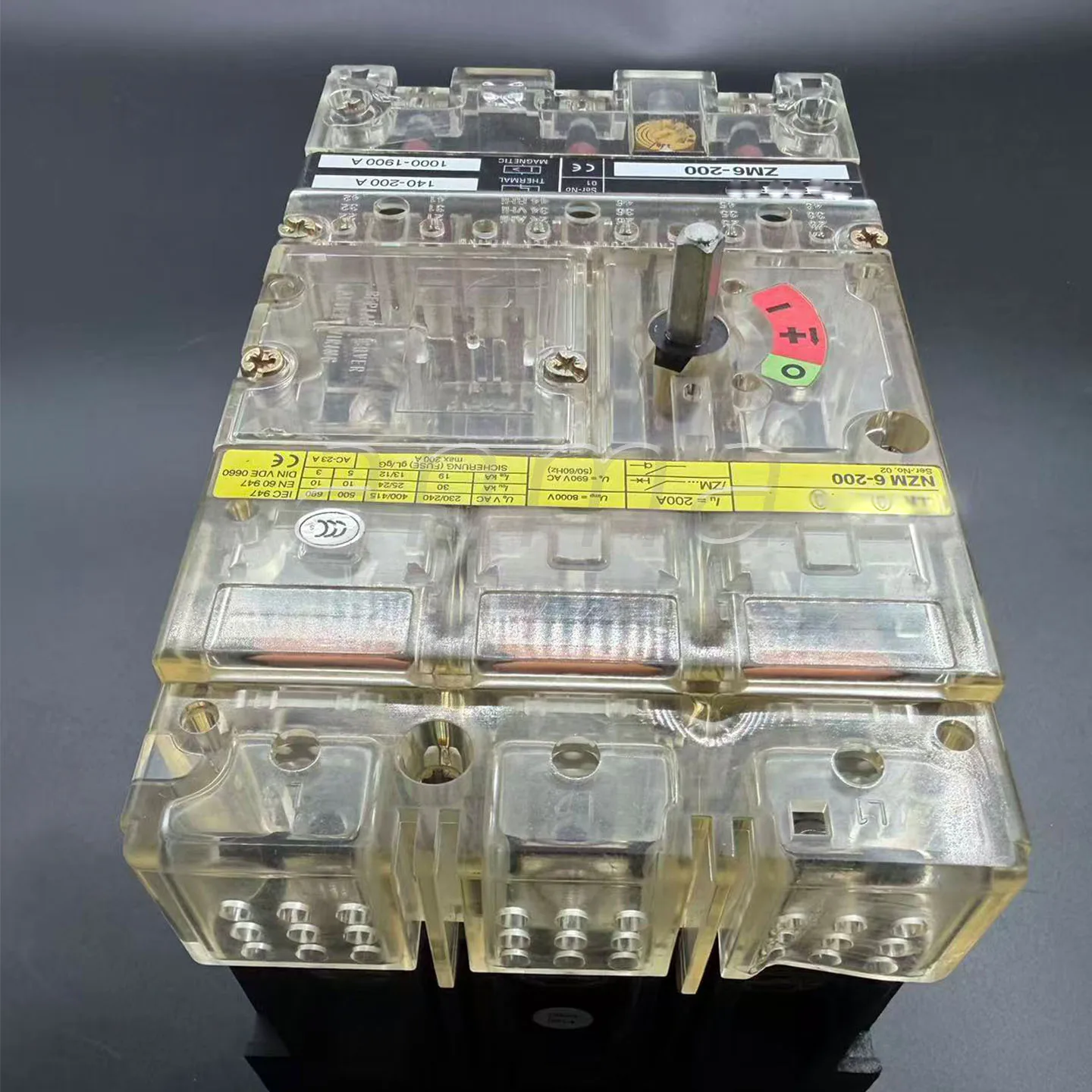 ZM6-200 Circuit Breakers For Heidelberg CD102 Motor Disconnect Switches NZM6-200