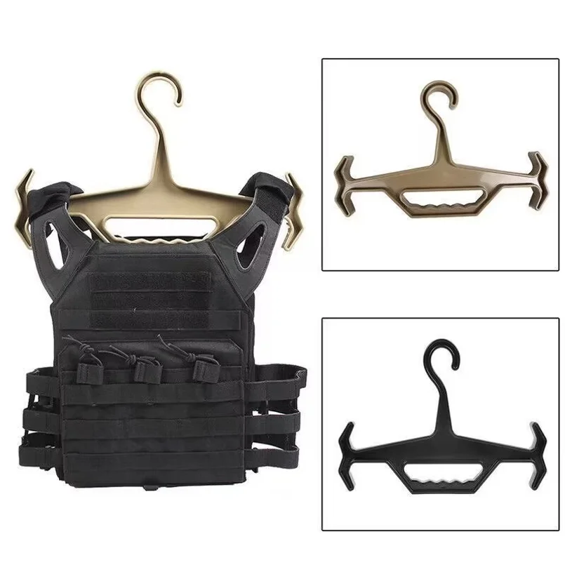 Multi Functional Heavy Duty Hanger Outdoor Hunting Tactical Vest Hanger Diving Suits Paintball Airsoft Equipment Display Rack