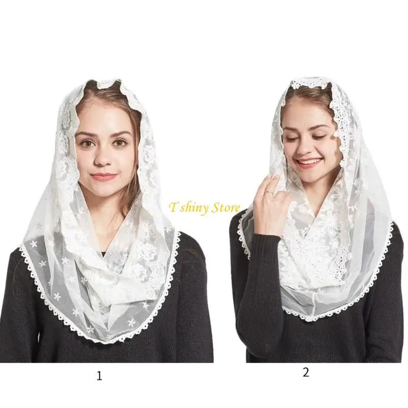 

N58F кружевная бандана для девочек-подростков, солнцезащитный платок для жаркого дня с завязками на спине, повязка на голову для