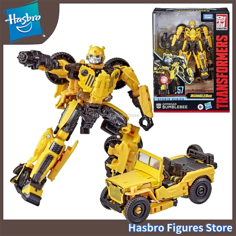 In Stock Hasbro Transformers Bumblebee Studio Series SS57 Offroad Bumblebee Action Figure Collection Hobbies Model Toy Gift