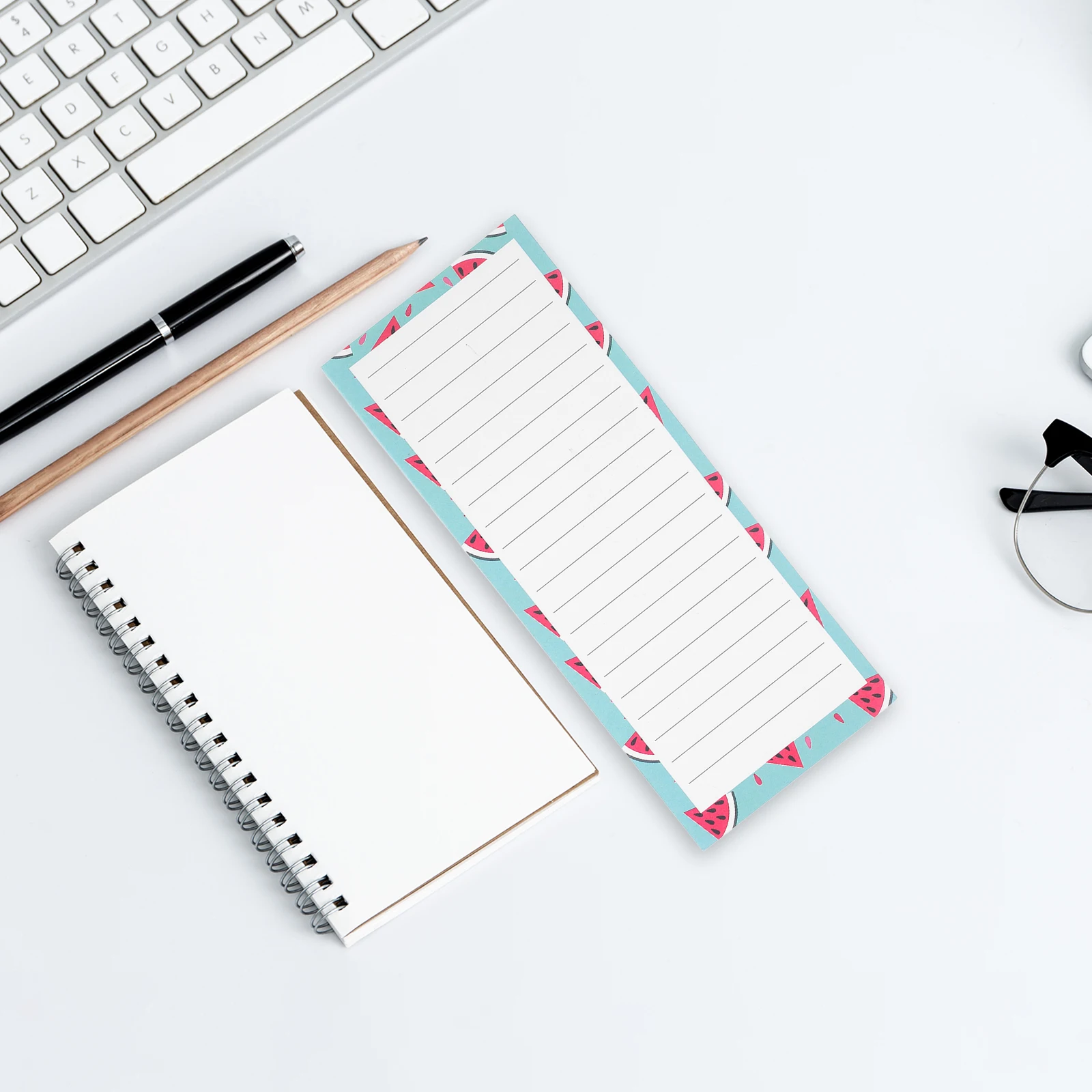 3pcs Magnetic Notepad Smooth Writing Tear Resistant Pages for Fridge Grocery List Notebook Home Office Refrigerator Note Pads