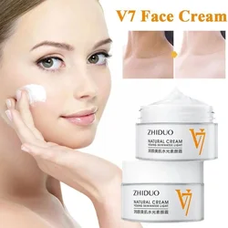 Whitening Brightening Anti-aging Anti wrinkle Hydrating Face Cream V7 Moisture Toning Light Cream Facial Skin Care